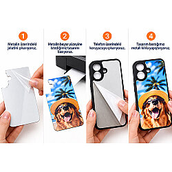iPhone 17 Süblimasyon Telefon Kılıfı - 3'lü Paket - 3