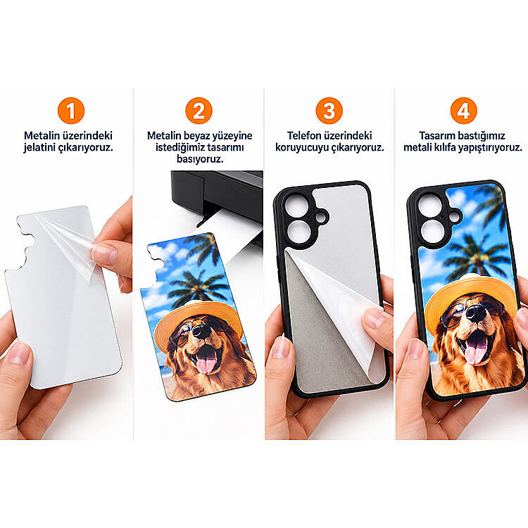 iPhone 17 Süblimasyon Telefon Kılıfı - 3'lü Paket - 3