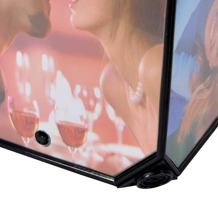 16x16 Led Işıklı Dönen Küp Fotoğraf Çerçevesi - 3