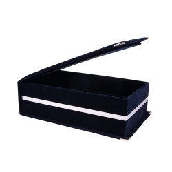 Kadife Kristal Cam Plaket Kutusu - 16x25cm. - 5