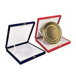 Kadife Tabak Plaket Kutusu 28x28cm - 2'li Paket - NobbyStar