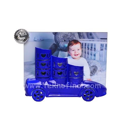 Kalemlikli Araba Fotoğraf Çerçevesi 10x15 cm - 3