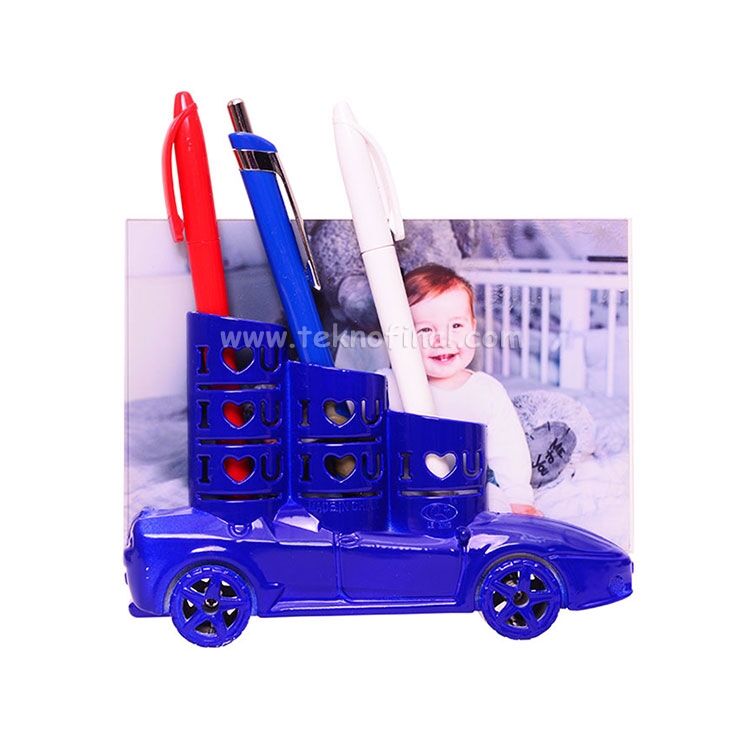 Kalemlikli Araba Fotoğraf Çerçevesi 10x15 cm - 2