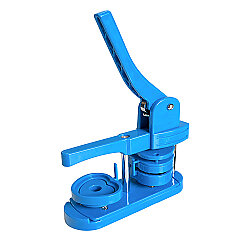 Kalp Buton Rozet Pres Baskı Makinesi - 52x57mm - 5