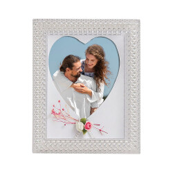Kalpli Led Işıklı Kristal Fotoğraf Çerçevesi - 20x25cm - 8