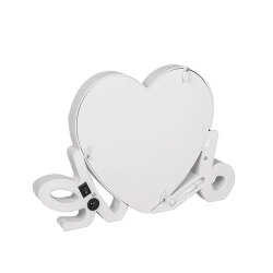 Kalpli Love Sihirli Ayna - Led Işıklı Çerçeve - 5
