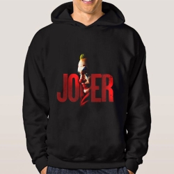 Kapşonlu Siyah Sweatshirt - 3