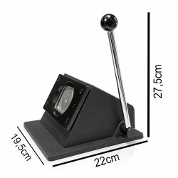 Kare Buton Rozet kesim Giyotini - 50mm - 4