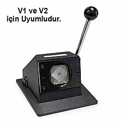 Kare Buton Rozet Kesim Giyotini - 50mm - Goldpix