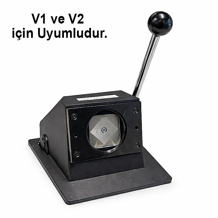 Kare Buton Rozet Kesim Giyotini - 50mm - 1