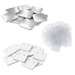 Kare Buton Rozet Malzeme Seti 50mm - 100 Adet - NobbyStar