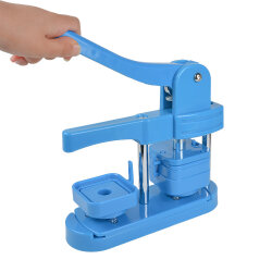 Kare Buton Rozet Pres Baskı Makinesi - 50mm - 5