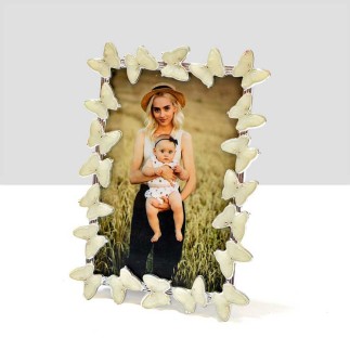 Kelebek Kenarlı 10x15 Fotoğraf Çerçevesi - 5