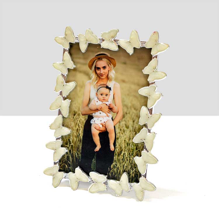 Kelebek Kenarlı 10x15 Fotoğraf Çerçevesi - 5