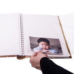 Yapışkanlı Nostaljik Fotoğraf Albüm - 24x29cm - 6