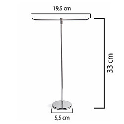 Kırlangıç Tek ve Çift Masaüstü Bayrak Direği - 5
