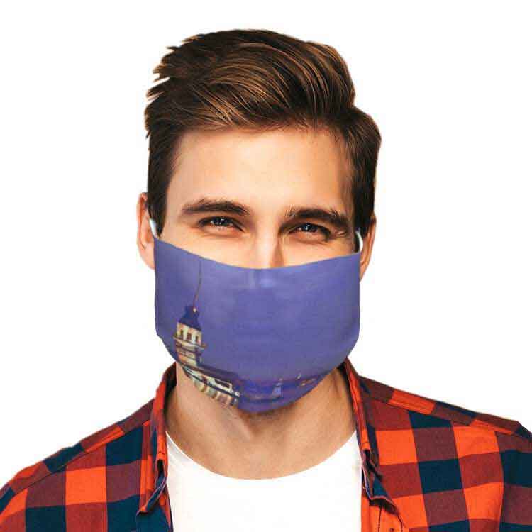 Kişiye Özel Yıkanabilir Lazer Kesim Sublimasyon Maske ( Yetişkin Ve Çocuk İçin ) - 3