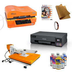3D ve A3 Pres Transfer Baskı Seti - 1