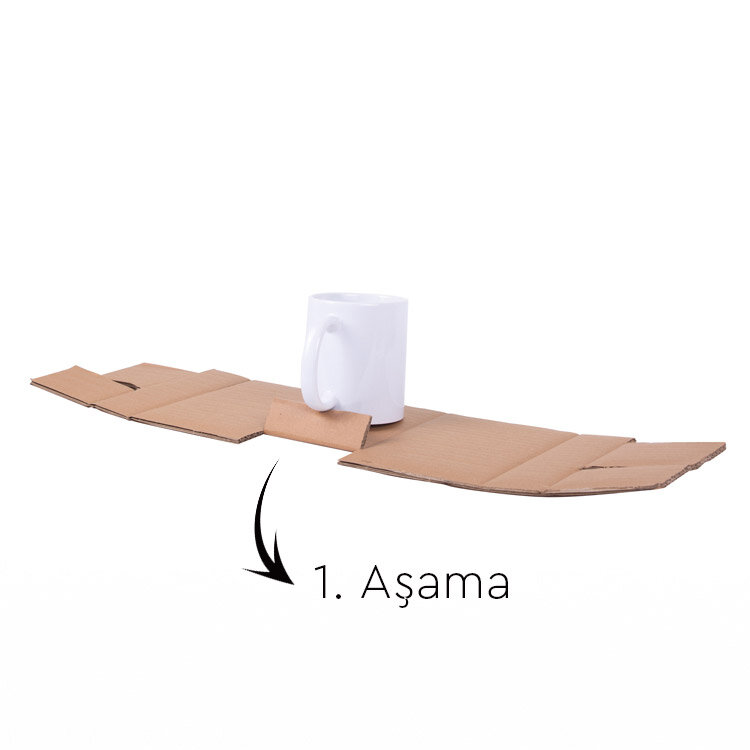 Korunaklı Kırılmaz Kupa Kutusu - 60'lı Paket - 2