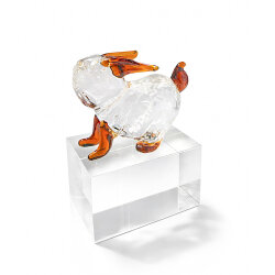 Dekoratif Tavşan Figürlü Kristal Cam Biblo - NobbyStar