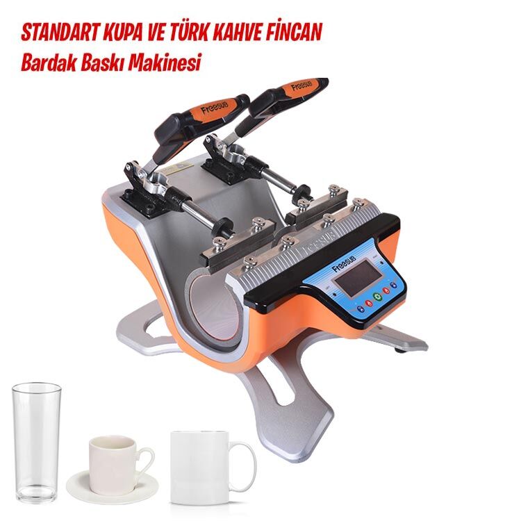 Kupa Ve Türk Kahve Fincanı Baskı Makinesi - 1