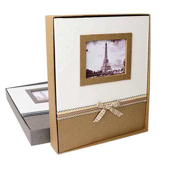 Kutulu 400'lük 10x15cm. Pencereli Kutulu Fotoğraf Albümü - 6