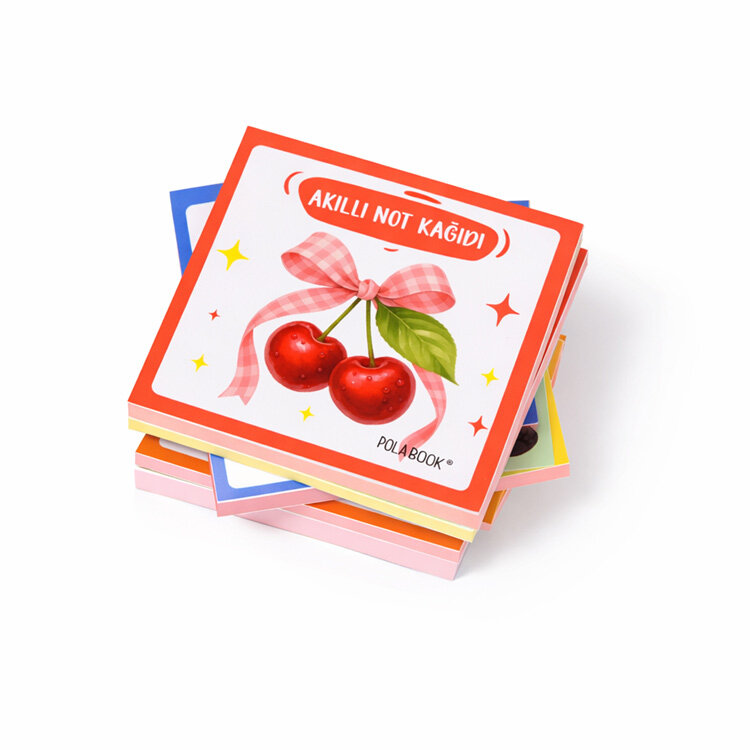 Kutulu Akıllı Not Kağıdı 7x7cm 100 Sayfa Yapışkansız Post-it - 48 Adet - 18