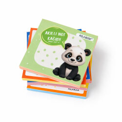 Kutulu Akıllı Not Kağıdı 7x7cm 100 Sayfa Yapışkansız Post-it - 48 Adet - 19