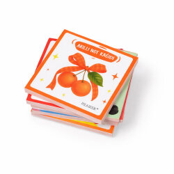 Kutulu Akıllı Not Kağıdı 7x7cm 100 Sayfa Yapışkansız Post-it - 48 Adet - 20