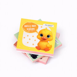 Kutulu Akıllı Not Kağıdı 7x7cm 100 Sayfa Yapışkansız Post-it - 48 Adet - 22