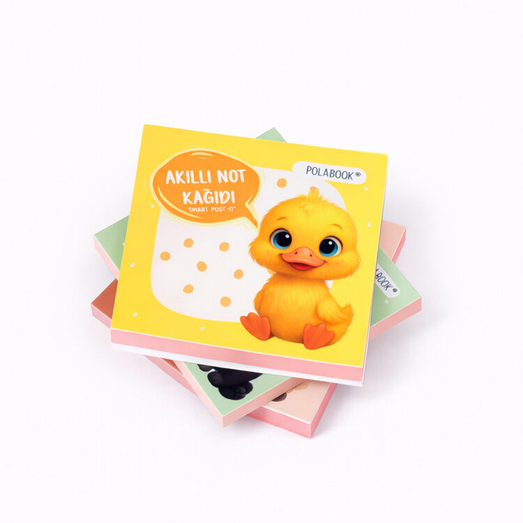 Kutulu Akıllı Not Kağıdı 7x7cm 100 Sayfa Yapışkansız Post-it - 48 Adet - 22