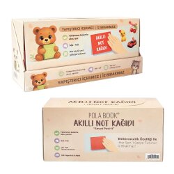 Kutulu Akıllı Not Kağıdı 7x7cm 100 Sayfa Yapışkansız Post-it - 48 Adet - 11