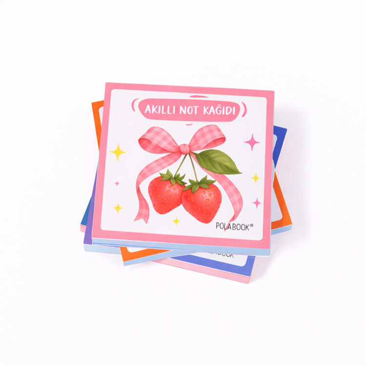 Kutulu Akıllı Not Kağıdı 7x7cm 100 Yaprak Yapışkansız Post-it - 48 Adet - 5