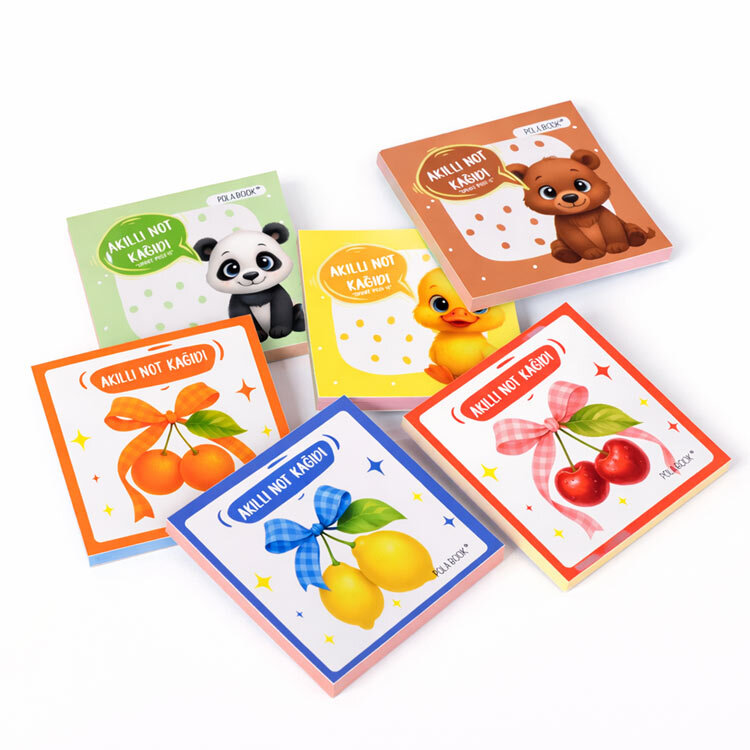 Kutulu Akıllı Not Kağıdı 7x7cm 100 Yaprak Yapışkansız Post-it - 48 Adet - 16