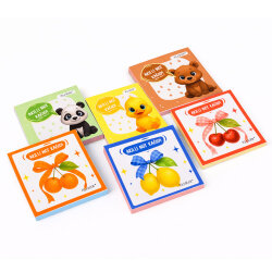 Kutulu Akıllı Not Kağıdı 7x7cm 100 Yaprak Yapışkansız Post-it - 48 Adet - 17