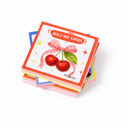 Kutulu Akıllı Not Kağıdı 7x7cm 100 Yaprak Yapışkansız Post-it - 48 Adet - 18