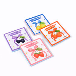 Kutulu Akıllı Not Kağıdı 7x7cm 50 Yaprak Yapışkansız Post-it - 80 Adet - 12