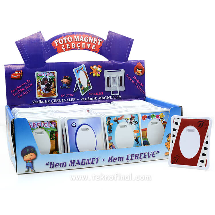 Kutulu Vesikalık Magnet Çerçeve (80 Adet) - 1