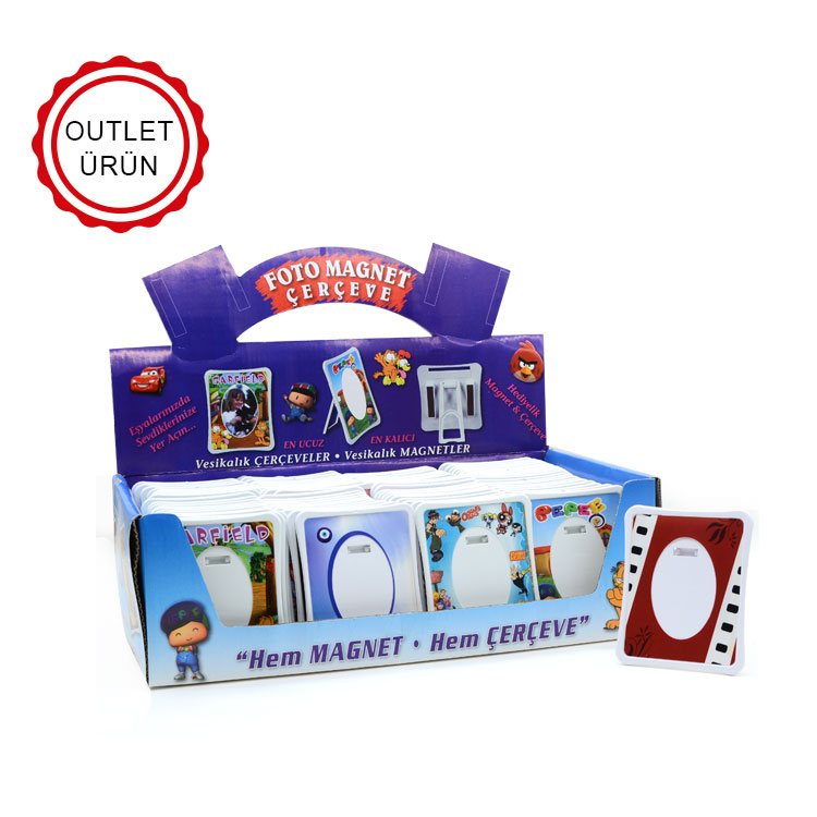 Kutulu Vesikalık Magnet Çerçeve (80 Adet) - 1