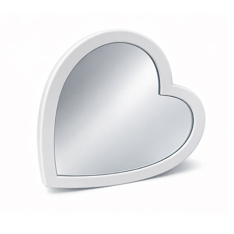 Led Işıklı Fotoğraflı Kalpli Büyük Sihirli Ayna - 1