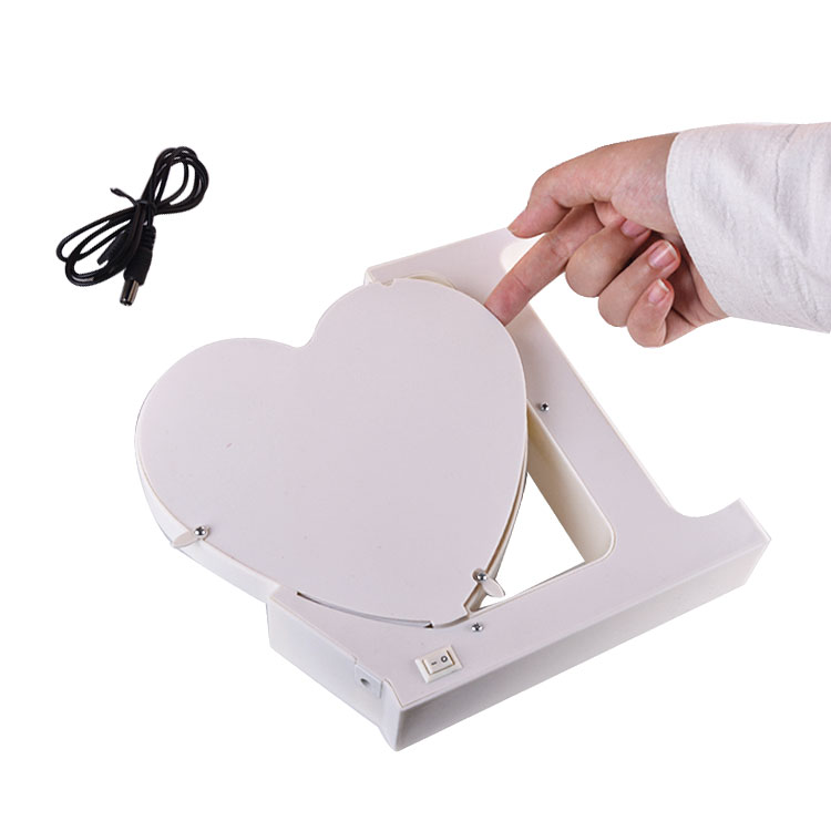 Led Işıklı Fotoğraflı Love Kalpli Dekoratif Sihirli Ayna - 8