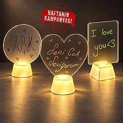 Led Işıklı Karalama Tahtası - NobbyStar