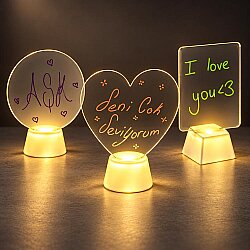 Led Işıklı Karalama Tahtası - NobbyStar