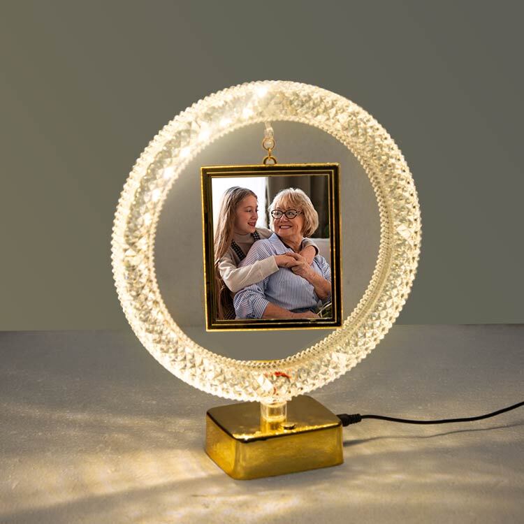 Led Işıklı Kristal Çember Fotoğraf Çerçevesi - 2