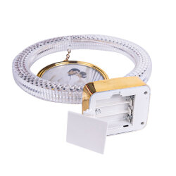 Led Işıklı Kristal Yuvarlak Çember Fotoğraf Çerçevesi - 5