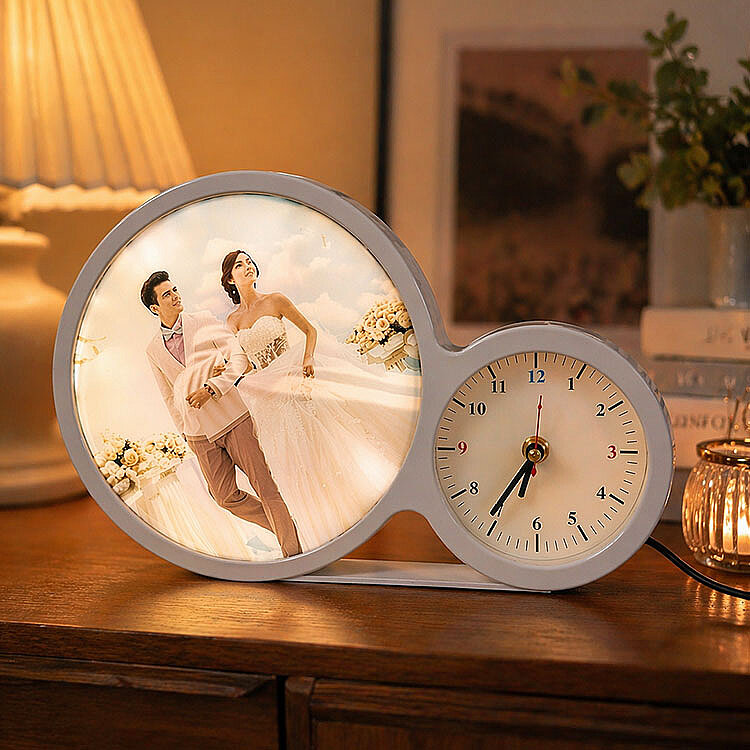 Led Işıklı Saatli Sihirli Ayna - 2