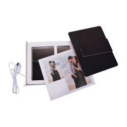 Ledli Çift Fotoğraflı Sihirli Ayna - 5