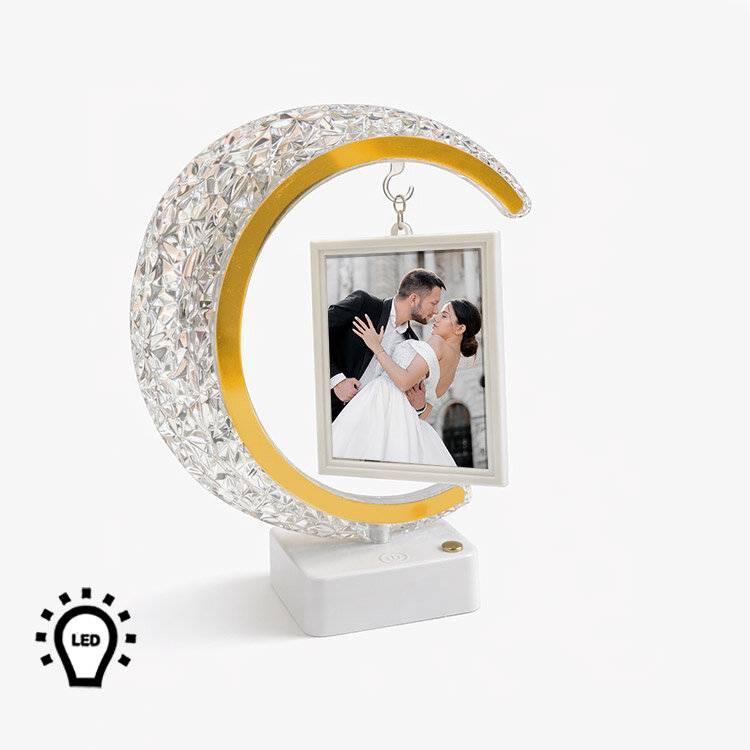 Led'li Hilal Fotoğraf Çerçevesi - 1