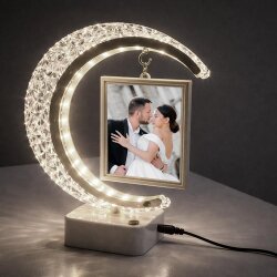 Led'li Hilal Fotoğraf Çerçevesi - 2