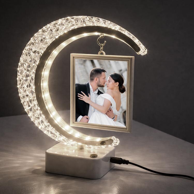 Led'li Hilal Fotoğraf Çerçevesi - 2